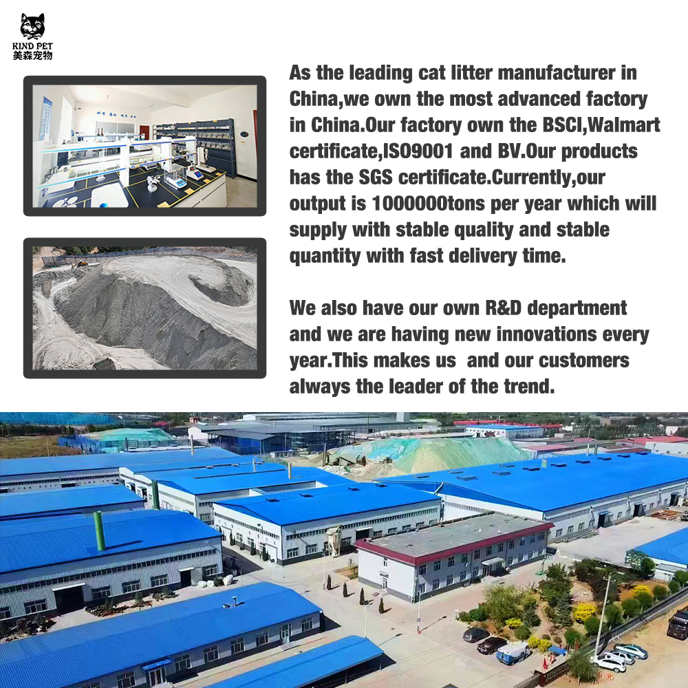best seller products 2024 activated carbon bentonite cat litter wholesaler