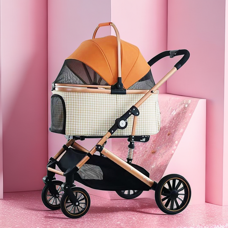//premium pet fold travel stroller wholesale dog stroller pet carrier