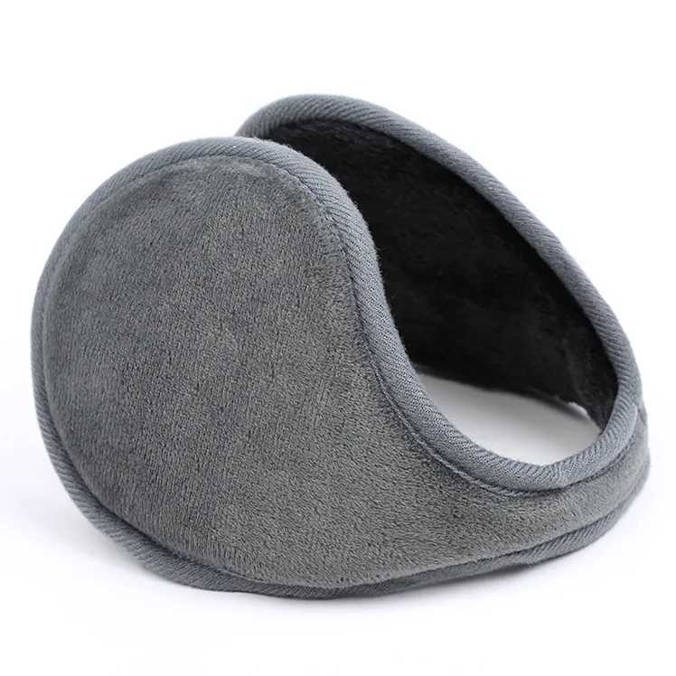 11cm earmuffs womens earmuffs mens plush shoulder straps fashionable earmuffs warm wool winter outdoor protective earmuffs W241126