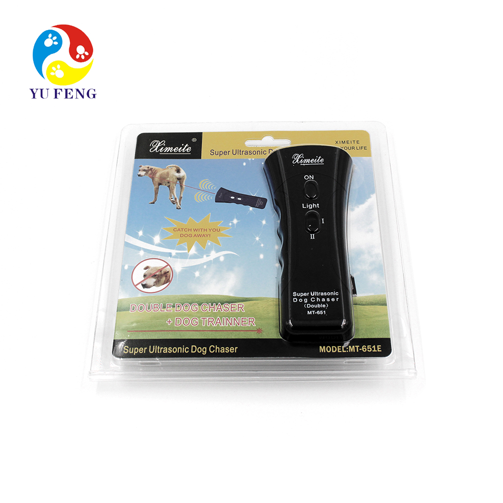 Portable Dog Chaser Stops Barking Aggressive Animal Attacks Ultrasonic Dog Repeller Pet Training Products Bark Deterrents