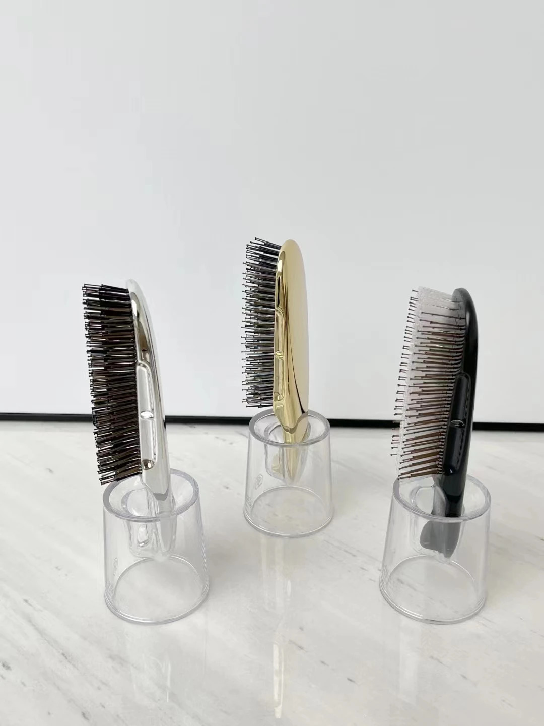 S Heart S Scalp Brush World ModelShortGold Black Silver Package from Japan 241126