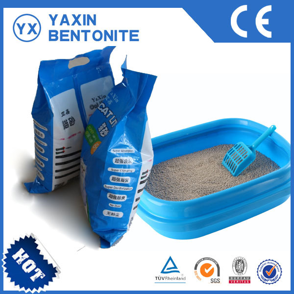 Hot sale high efficiency perfuming device low dust cat litter sand cat natural litter bentonite Cats litter