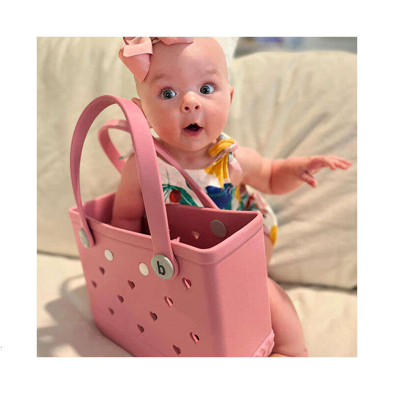 Waterproof Tote Bag for Kids - EVA Basket, Multi-Purpose, High hot Capacity, Beach Storage, 2024