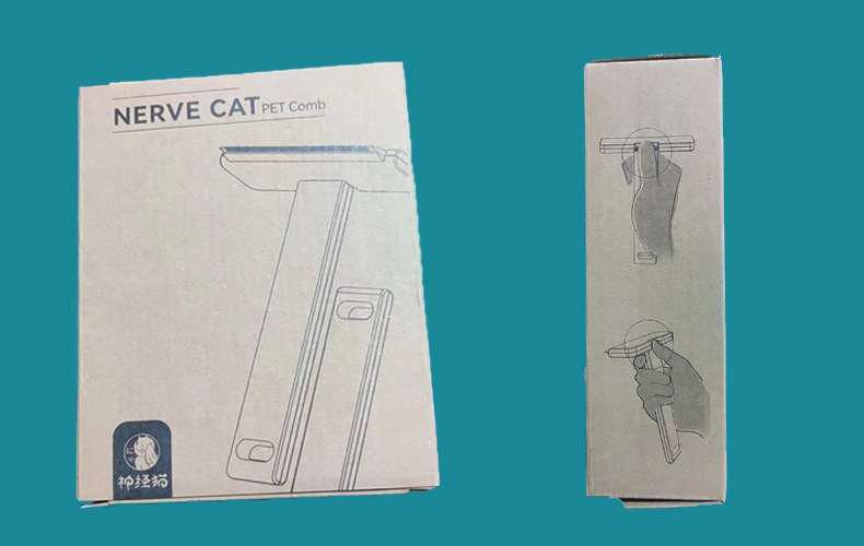 High Quality Eco Multi-Function Stainless Steel Pet Hair Remover Hair Brush Massage Brush For Long Hair Cats And Dogs