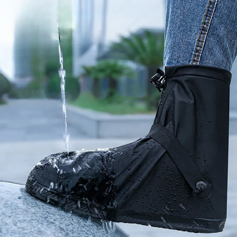 Mens shoes chefs footstool lightweight Galoshes cooking low mens rain boots motorcycle short cover comfortable work 241126