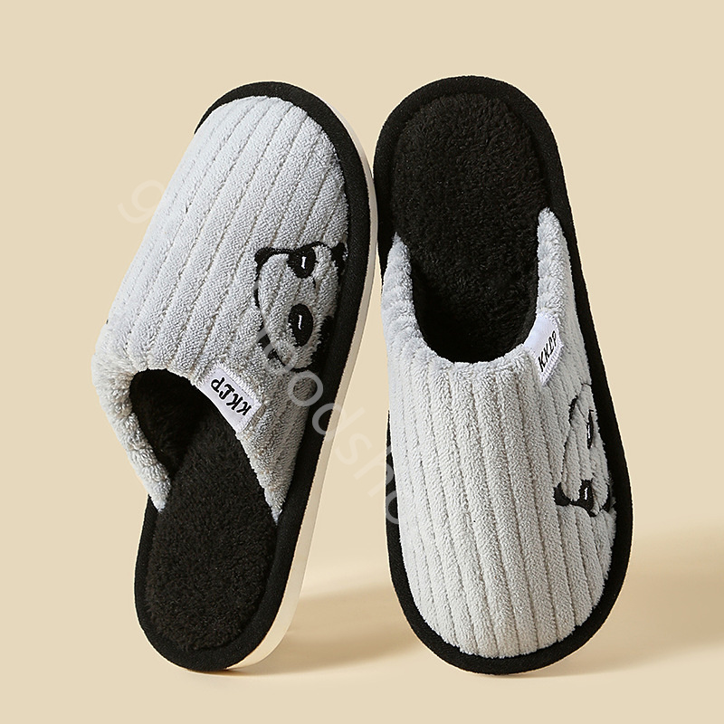 Hot Free Shipping Designer Men Women Indoor Slippers Mens Womens Fashion Grey Green Brown Cream Pink Lilac Slides Classic Winter Snow Slipper Size EUR