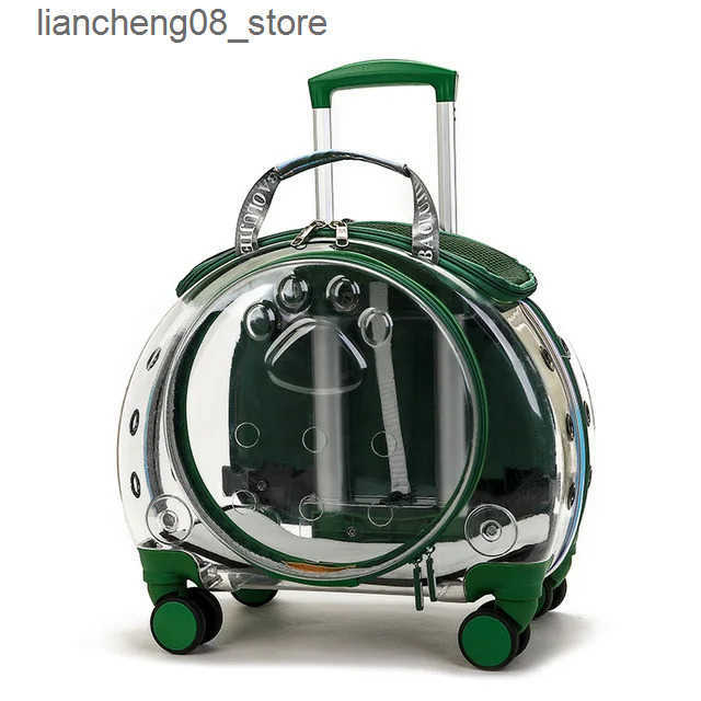 Cat Backpacks Carriers Pet stroller travel bag pet transport bag breathable pet backpack pet travel bag pet travel bag L240910