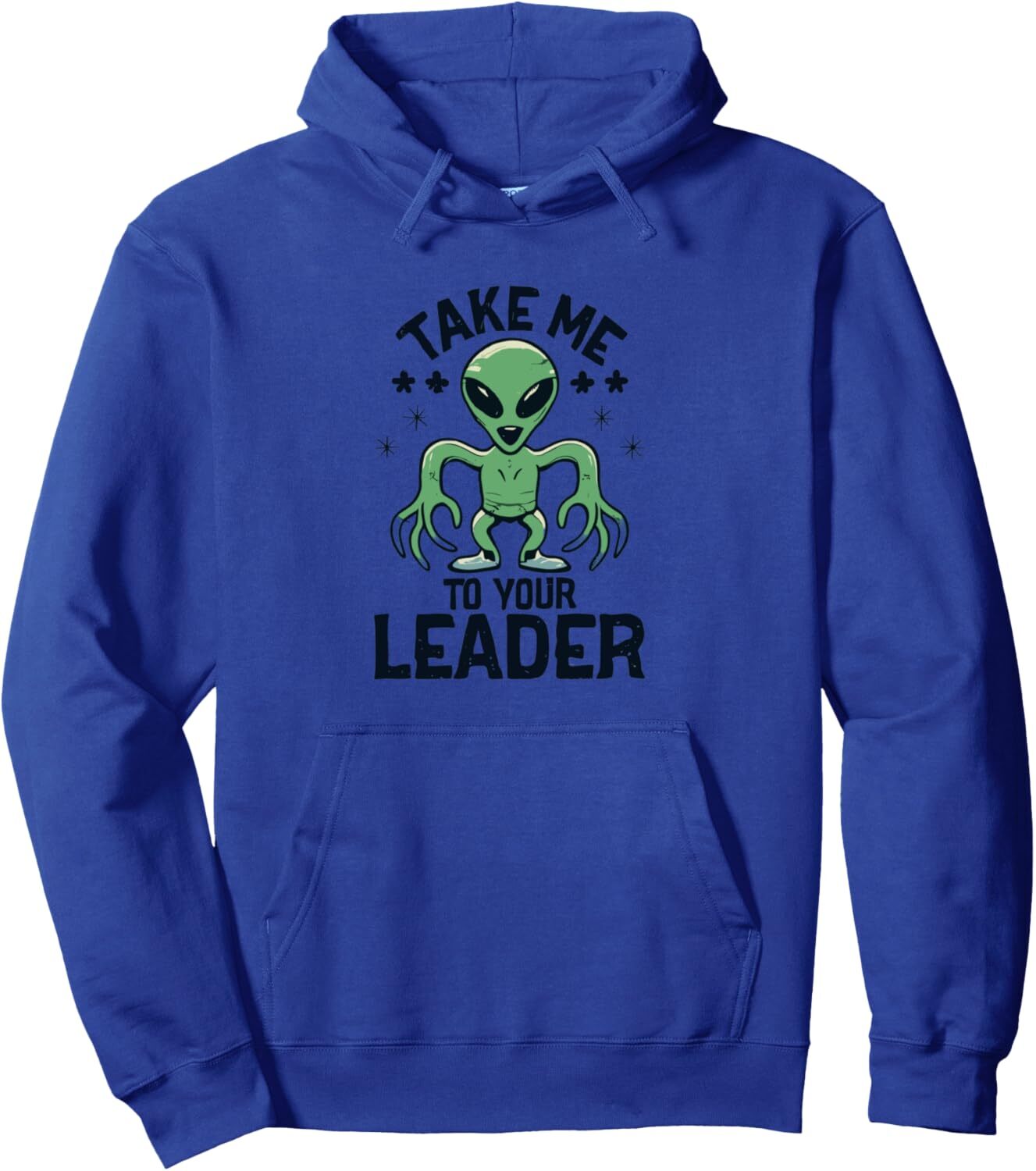 Hoodie for Mens Womens Scary looking Green Alien Design Pullover Hoodie Graphic Hoodies sweatshirt Fashionable, cute, and warm