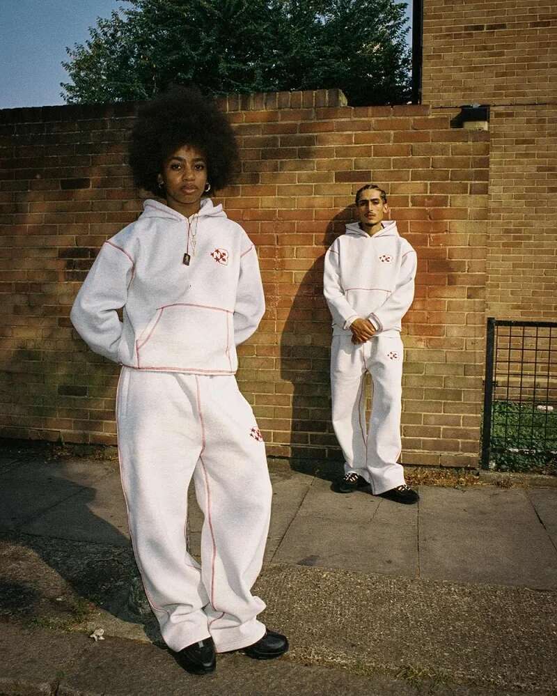 Y2k Street Hip Hop Haruku Alphabet Pattern Oversized Women's Fashion Loose and Versatile Long Sleeve Hoodie Men's