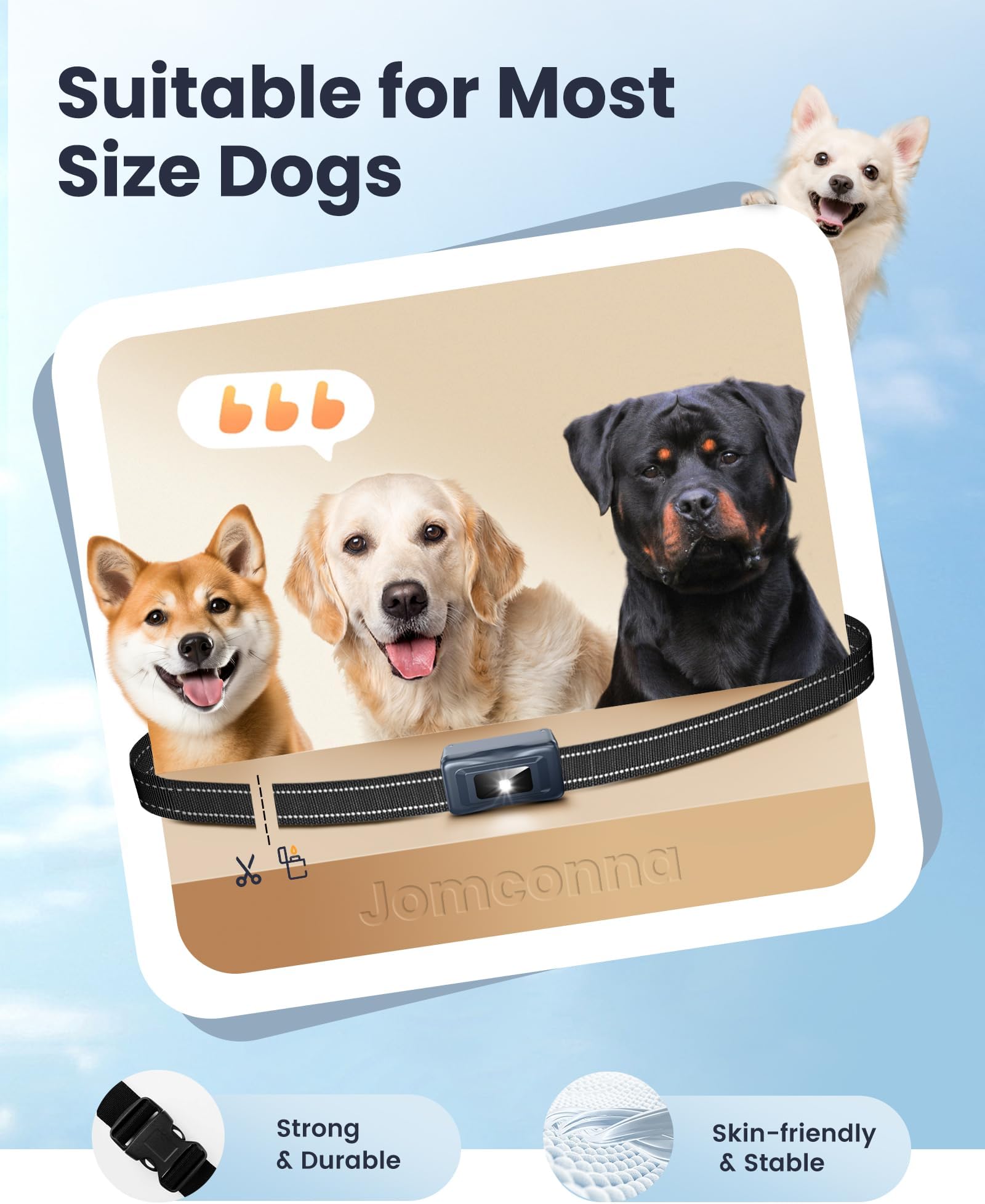 Shock 4265Ft Collar Remote Large Medium Small Dogs, IP67 Waterproof with 4 Safe Training Modes, Security Lock, Dog Bark E-Collar for All Breeds(Green 