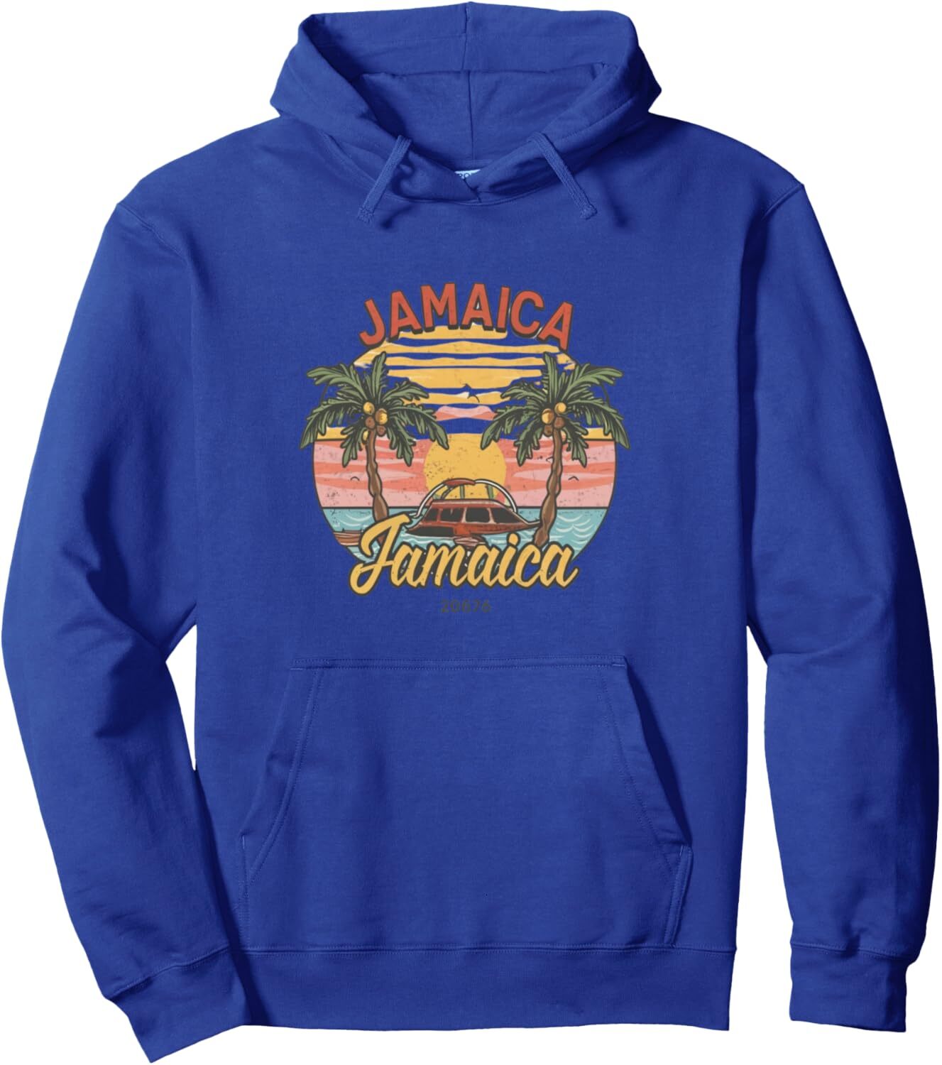 Hoodie for Mens Womens Jamaica Family Vacation Trip Design Pullover Hoodie Graphic Hoodies sweatshirt Fashionable, cute, and warm