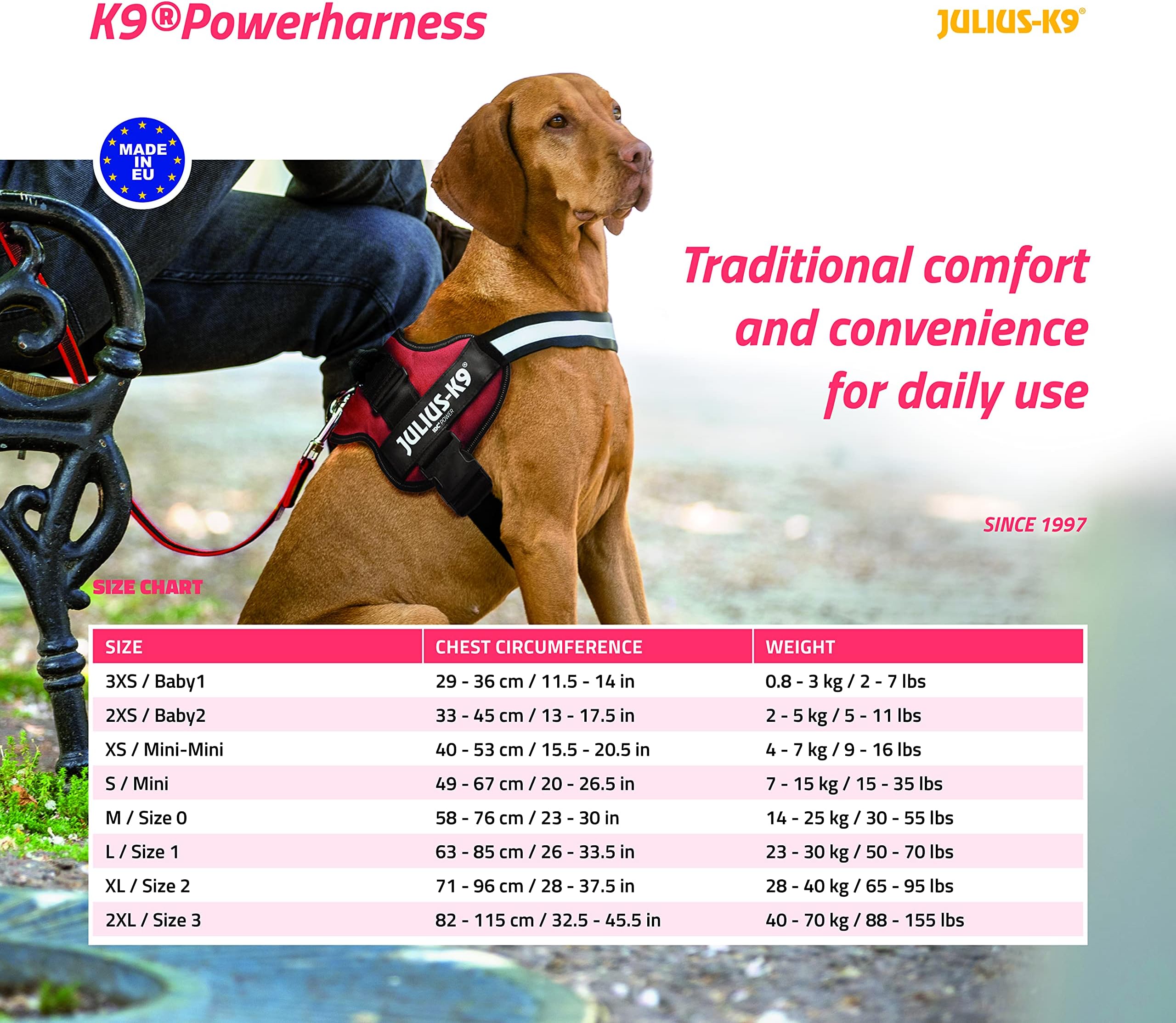 K9 Powerharness, Size: 0 Free shipping