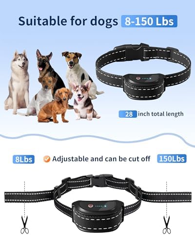 - Dog Training with Remote, IPX7 Waterproof Rechargeable E Collar All Breeds Flashlight Beep Vibration Shock (1-99) Perfect for Small Medium Large Dog