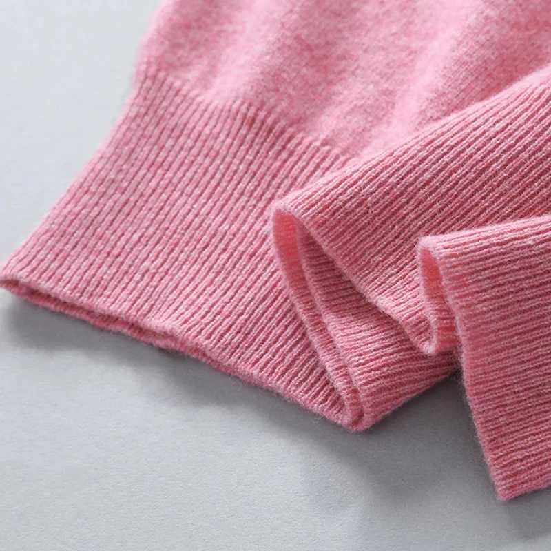 Classic brushed V-neck sweater for mens autumn and winter cashmere blend warm jumper dress for mens Hombres sweater X241126