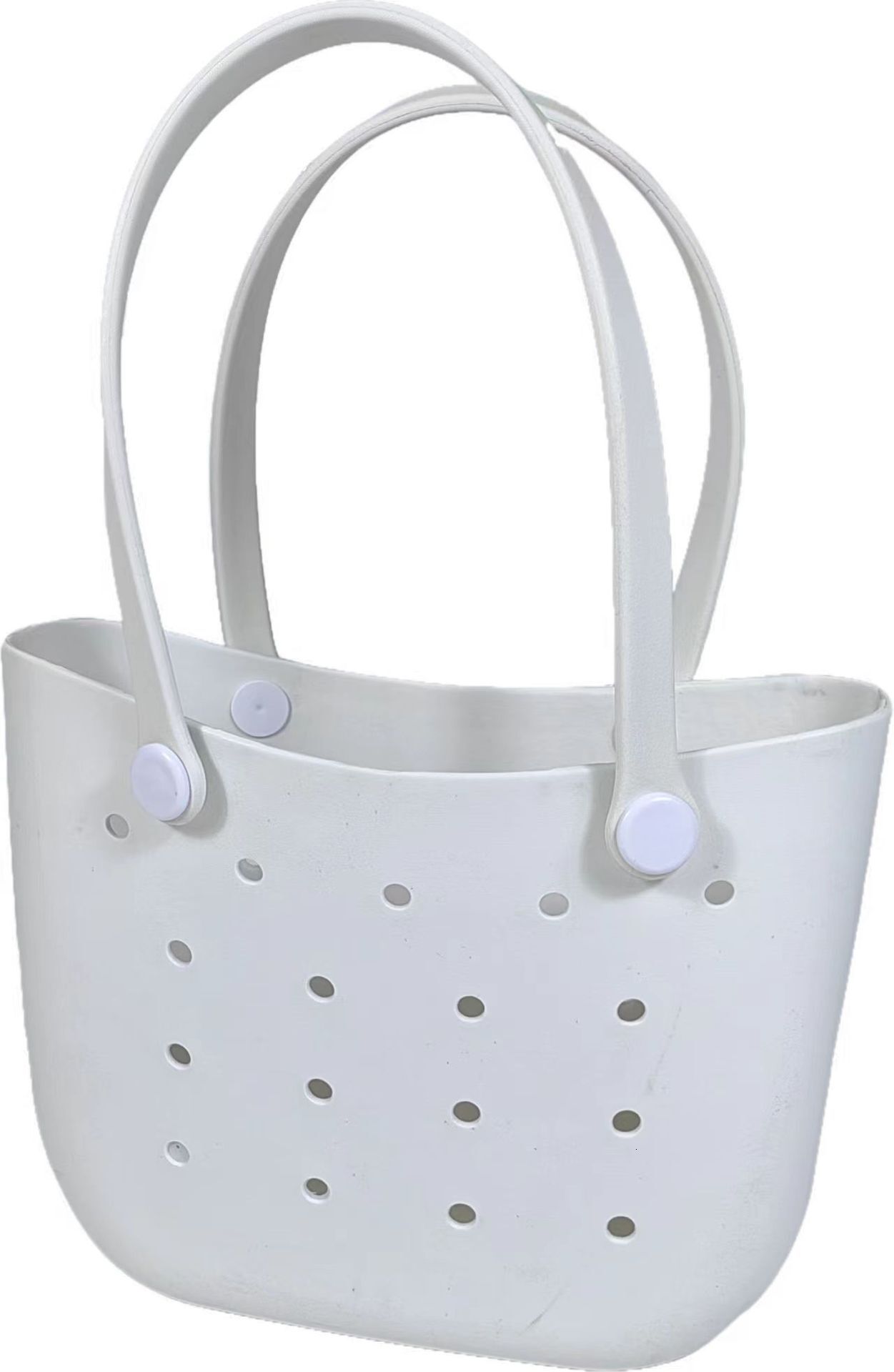 New DIY crescent hole popular EVA large capacity detachable and easy to clean women's designer handbag