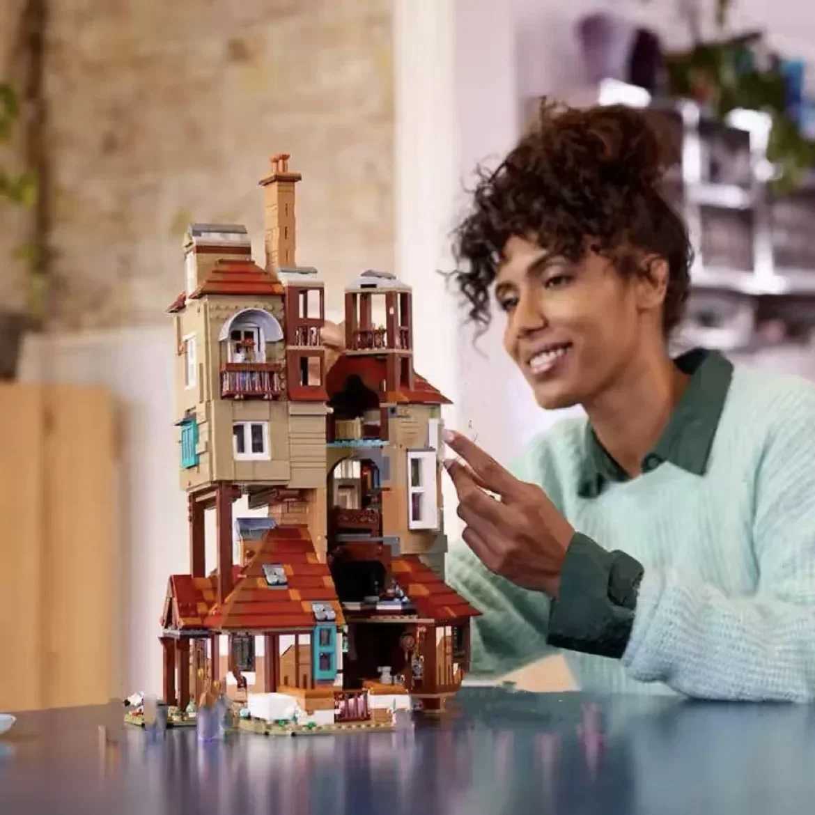 Blocks 2405PCS 2024 New 76437 The Burrow Building Blocks Model Kit Bricks Toys For Children Adult Christmas GiftY24112781BR