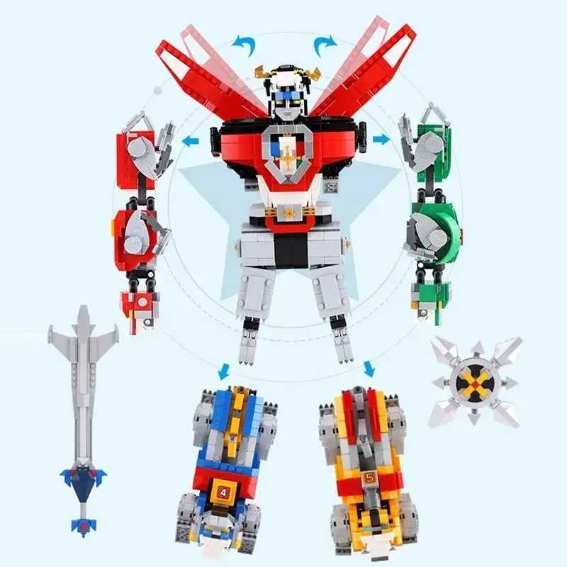Blocks 2334Pcs Ideas Voltron Defender of The Universe Model Education Model 21311 Building Block Toy Adult Christmas Gifts For ChildrenY241127IBN0