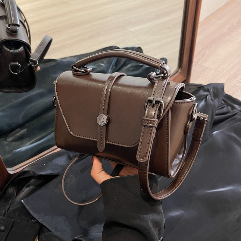 Elegant Texture New Women's Popular Fashion Crossbody Handbag Small Square Bag Designer Bags Handbags Women