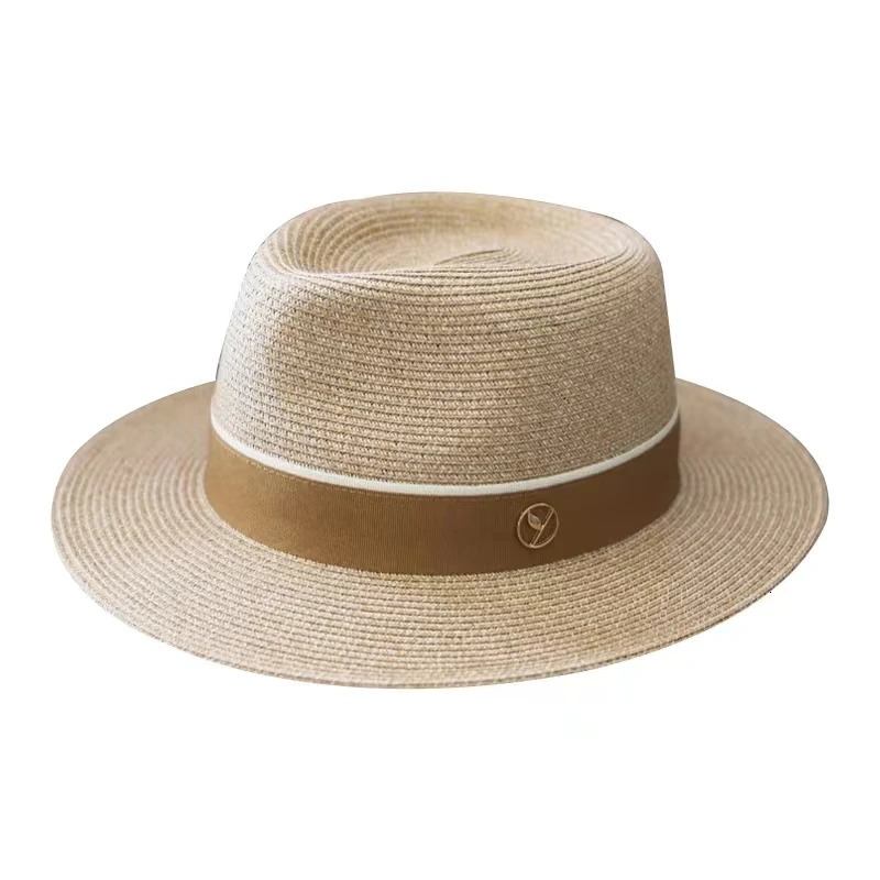 Home>Products>Natural Panama Soft Straw Hat Summer Womens/Mens Wide Brown Beach Sun Hat UV Protection Fedora Birthday Gift 241127