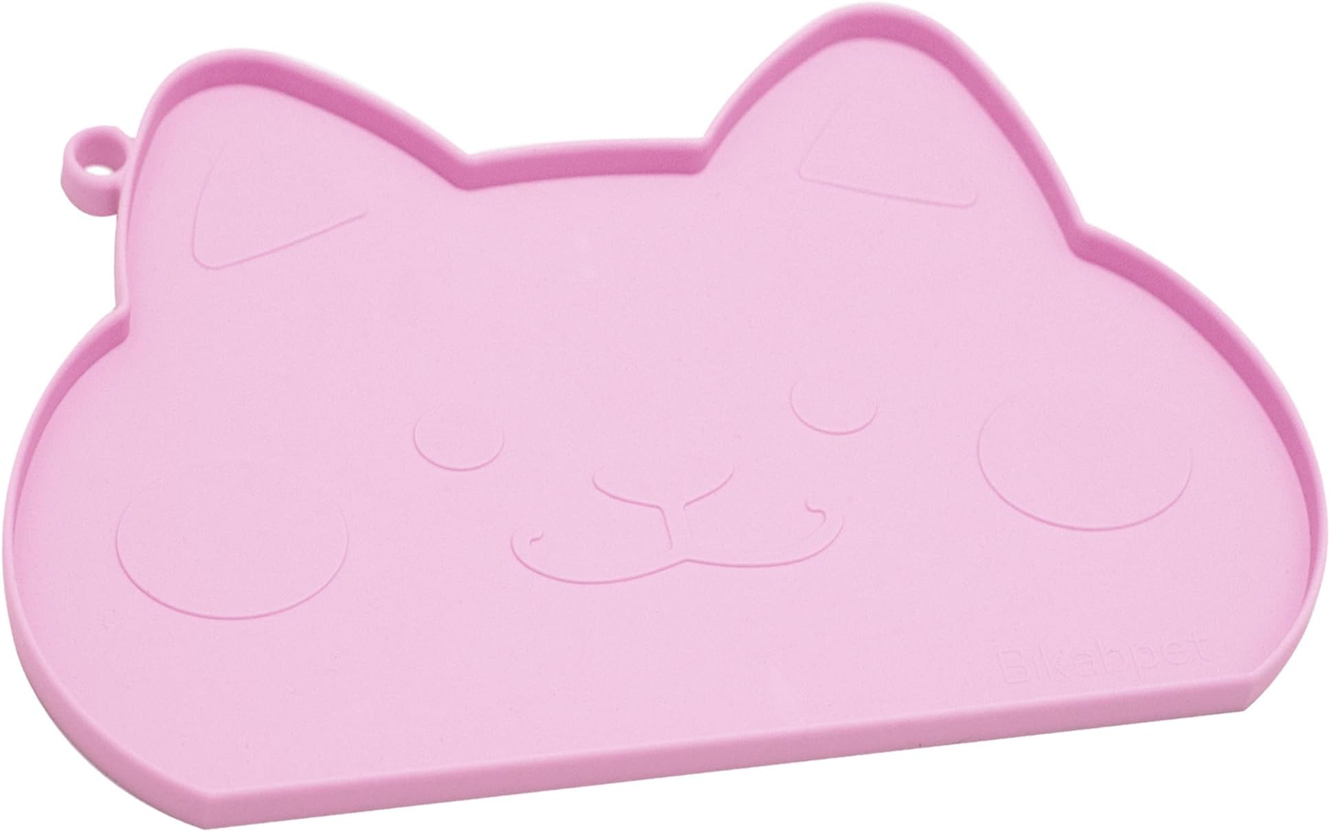 Bikabpet ors Waterproof,Thicker Cat Non-Slip,Dog Bowl Mats Food and Water,Pet Feeding Mat Silicone,Raised Edges to Prevent Tray for Dog Bowls