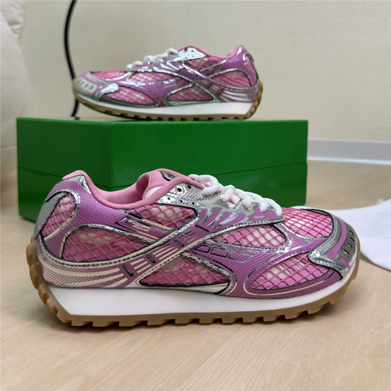 Casual Shoes sneakersmens shoes womens Shoes orbit runner casual shoes women mens leather trainers mesh nylon fabric out of office sneakers with box S25210