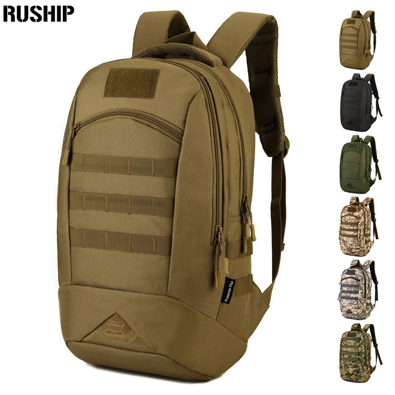 35L Waterproof Tactical Backpack Military Multifunction High Capacity Hike Camouflage Travel Backpack Mochila Molle System 241127