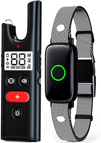Dog Training with Remote 3300ft Range Waterproof Rechargeable Electric Collar for Small Medium Large Dogs