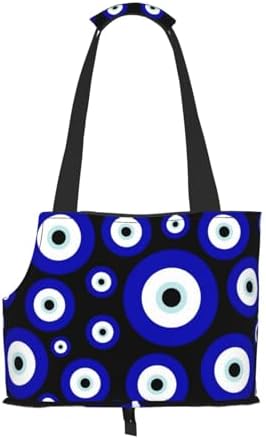 Others Dog Carrier Blue Evil Eye Slings Pet Bag for Puppy Cat Small Foldable Handbag Pets Tote Purse Picnic Travel Outdoor pattern34 H250213
