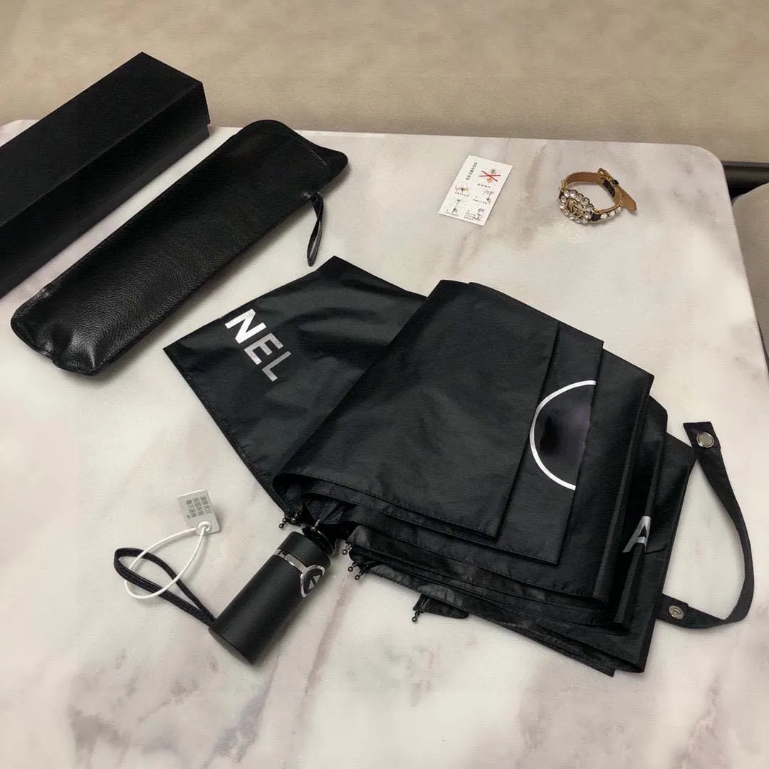 20 styles High quality Designer Travel Rain Sun Umbrellas Windproof Multi-color Travel camellias Umbrella Automatic Open And Close