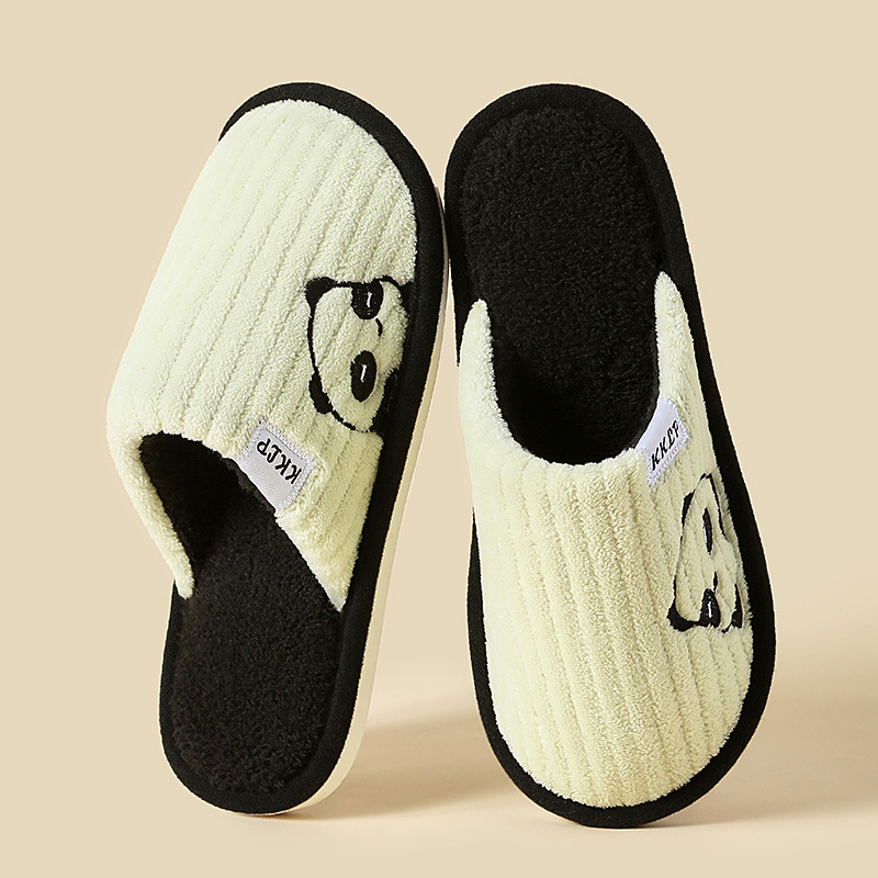 Designer Slippers For Men Women Slip-on Fur Slides Flat Winter Warm Shoes Indoor Casual Cotton Slipper Flip Flops Size 36-45