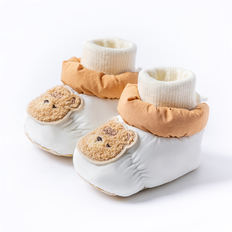 Warm First Walker Fashion Casual Baby Shoes Cartoon Cute Baby Girl Shoes Littlesprouts Comfortable Soft Soled Boy Infant Cotton Shoes