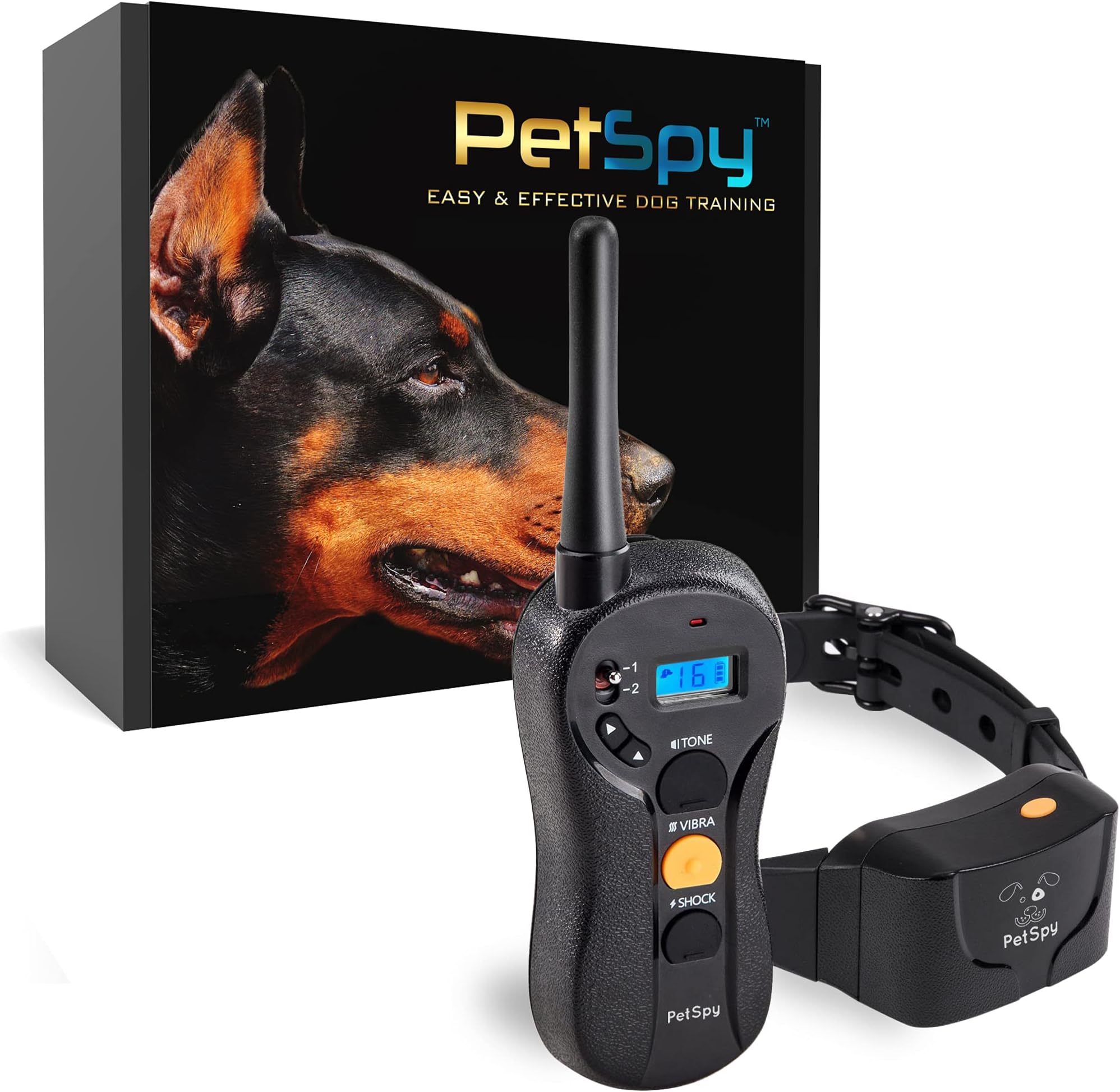 PetSpy Extra Receiver Collar - Replacement Part for Dog Training Collars P620 and P620B