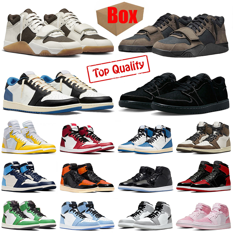 1 TS Shoes Designer Jack TR Sneakers Dark Mocha Sail University Red Space Jam Obsidian Medium Olive For Mens Womens Basketball Shoes With Box Trainers Size US13 EU47