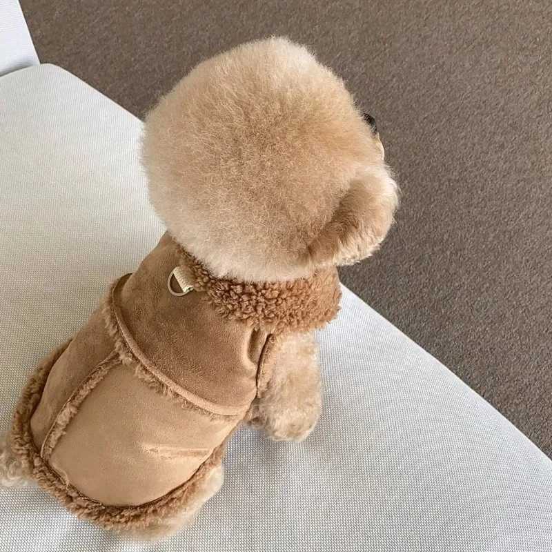 Dog Clothes Coat Accessories Small Dogs For Animal Winter Medium Dresses Soft Pet Clothing Designer Chihuahua CuteXJ241127