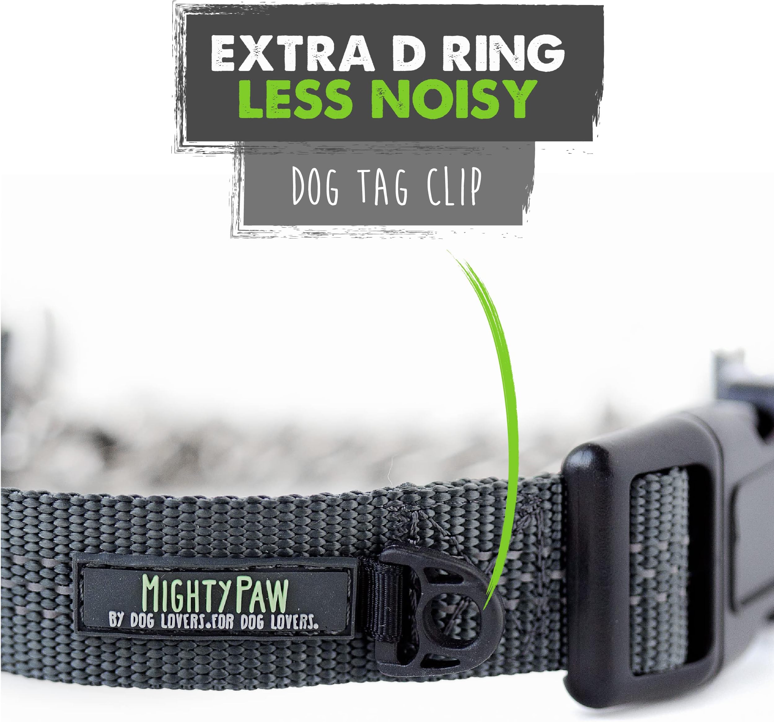 Mighty Paw Martingale Dog 2.0 | Trainer Approved Limited Slip with Stainless Steel Chain Heavy Duty Buckle Modified Cinch Collar for Gentle & Effectiv