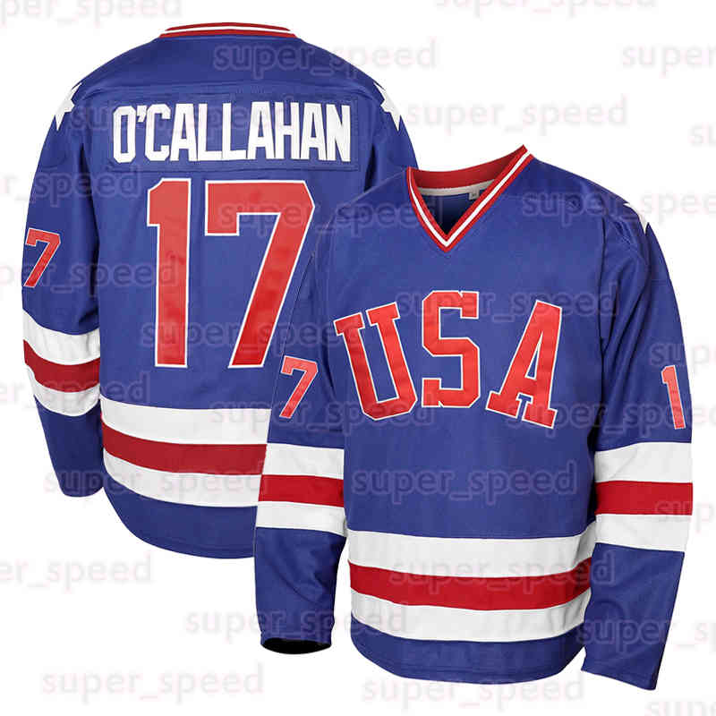 USA 1980 Miracle On Team Ice Hockey Jersey 17 Jack O'Callahan 30 Jim Craig 21 Mike Eruzione 18 Happy Gilmore Jerseys Boston Adam Sandler 1996 Movie 90S Hip Hop Stitched