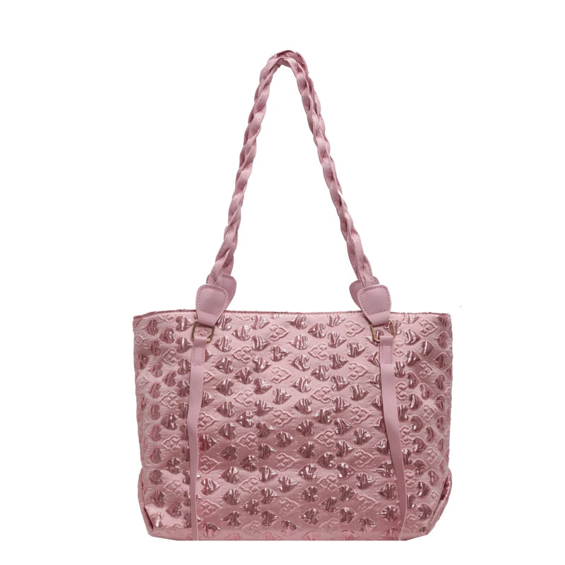 Free Shipping Large Capacity Tote New Fashionable Casual Love Women's Popular Shoulder Bag