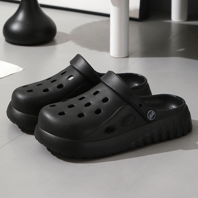 Perforated Summer Slippers: Anti-Slip Soft Sole Beach Sandals for Men and Women 36-45