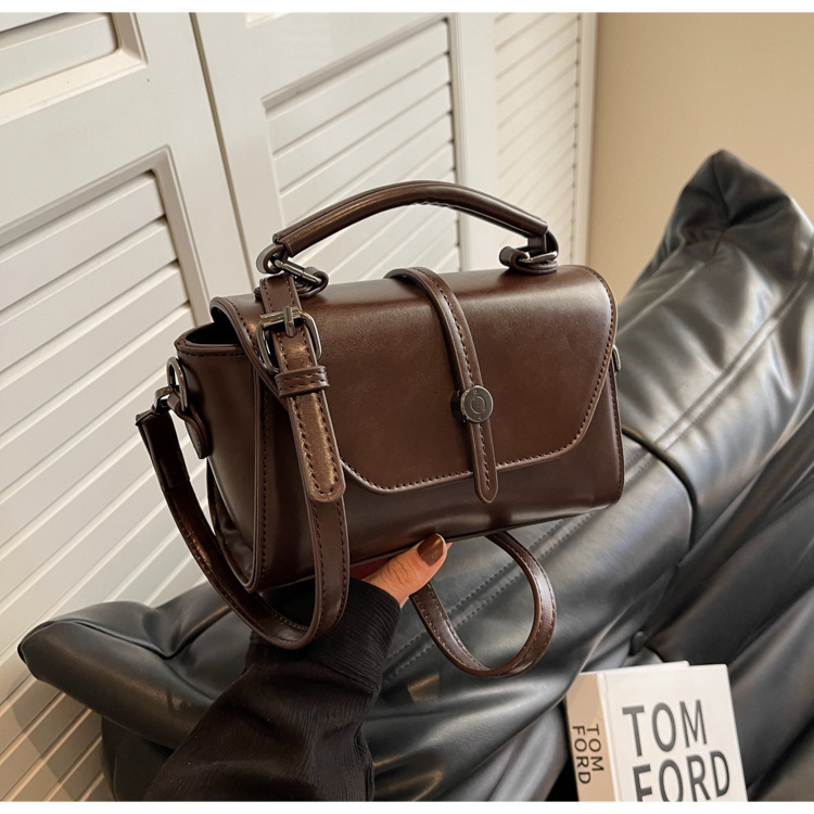 Elegant Texture New Women's Popular Fashion Crossbody Handbag Small Square Bag Designer Bags Handbags Women