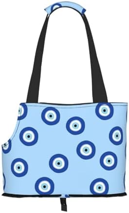 Others Dog Carrier Evil Eye Blue Slings Pet Bag for Puppy Cat Small Foldable Handbag Pets Tote Purse Picnic Travel Outdoor pattern83 H250213