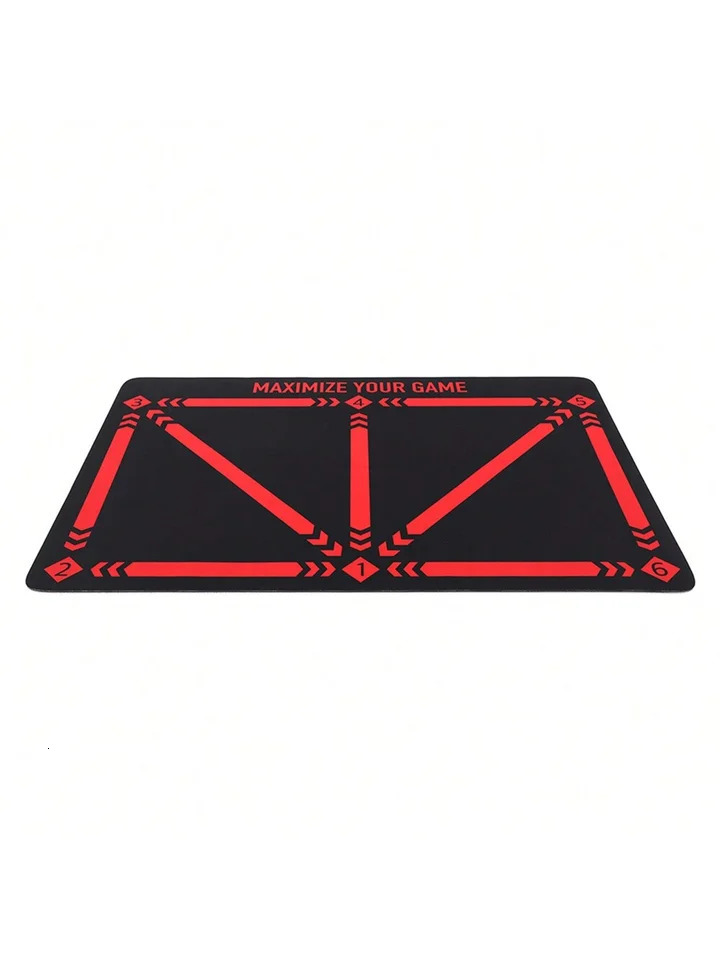 60x90cm Football Training Mat Footstep AntiSkid Carpet Soccer Pace Ball Control Equipment 241120