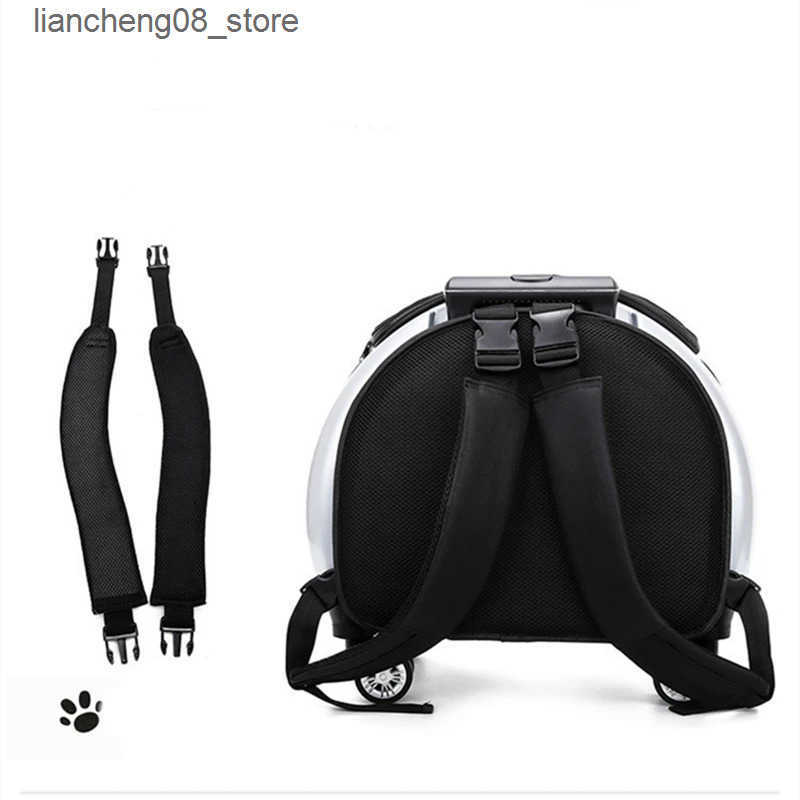 Cat Backpacks Carriers Pet stroller travel bag pet transport bag breathable pet backpack pet travel bag pet travel bag L240910