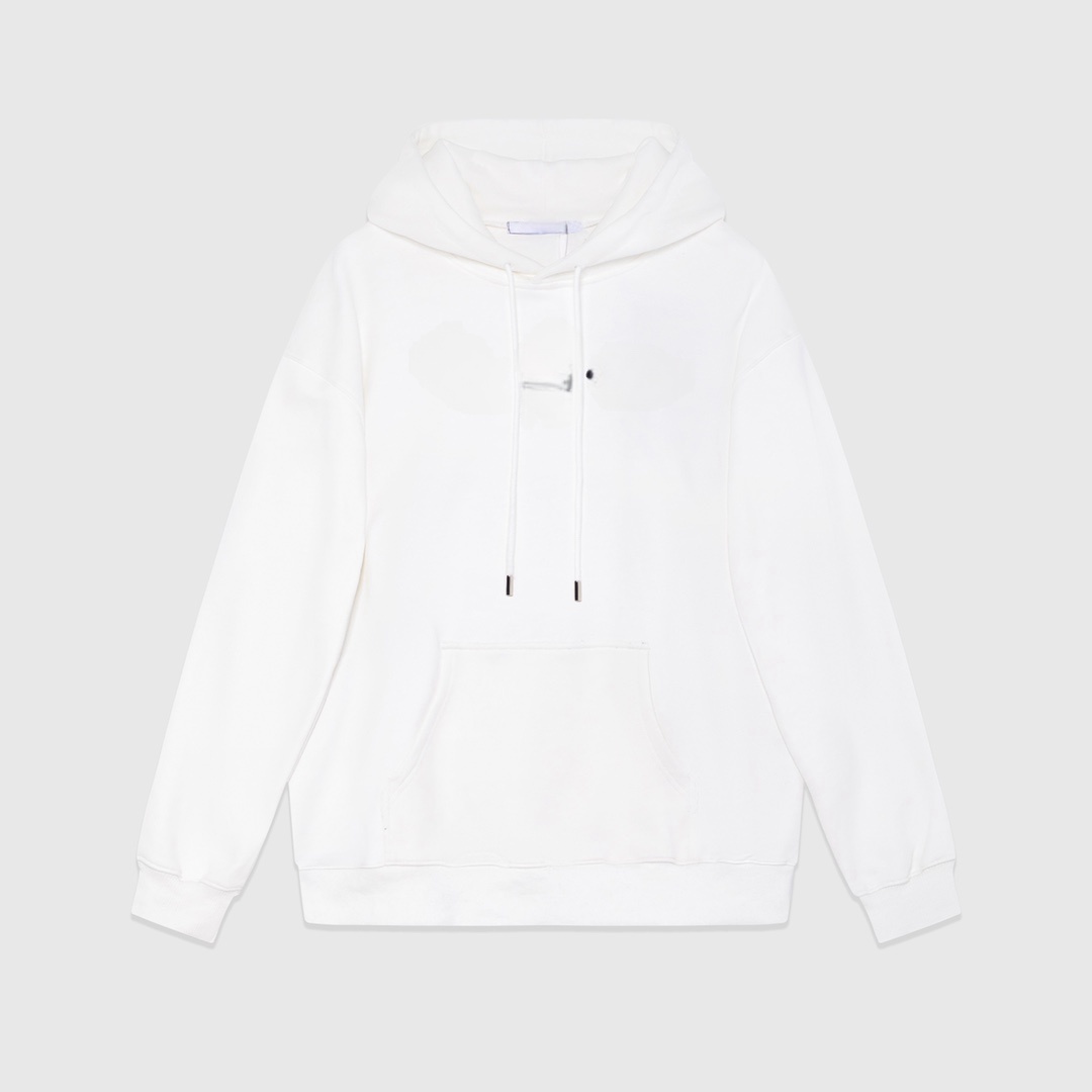 Classic all cotton thick 360g casual round neck sweatshirt