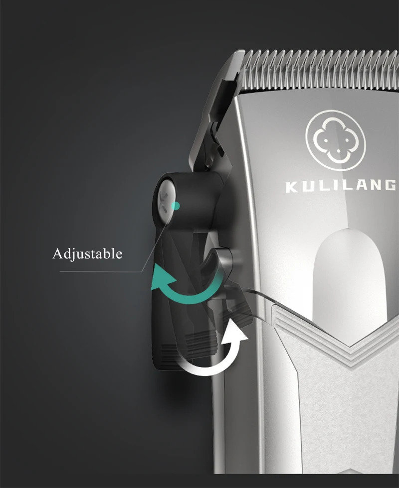 Luxury Professional Kulilang Hair Trimmer Electric Machine 7000 RPM Barber Shop Y260311
