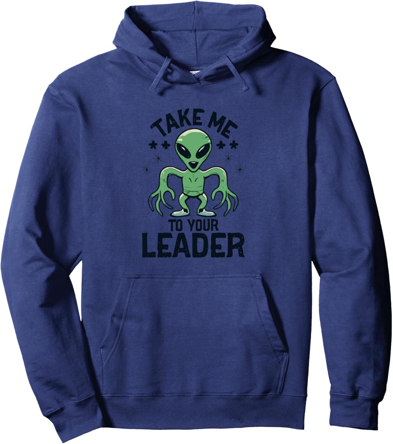 Hoodie for Mens Womens Scary looking Green Alien Design Pullover Hoodie Graphic Hoodies sweatshirt Fashionable, cute, and warm
