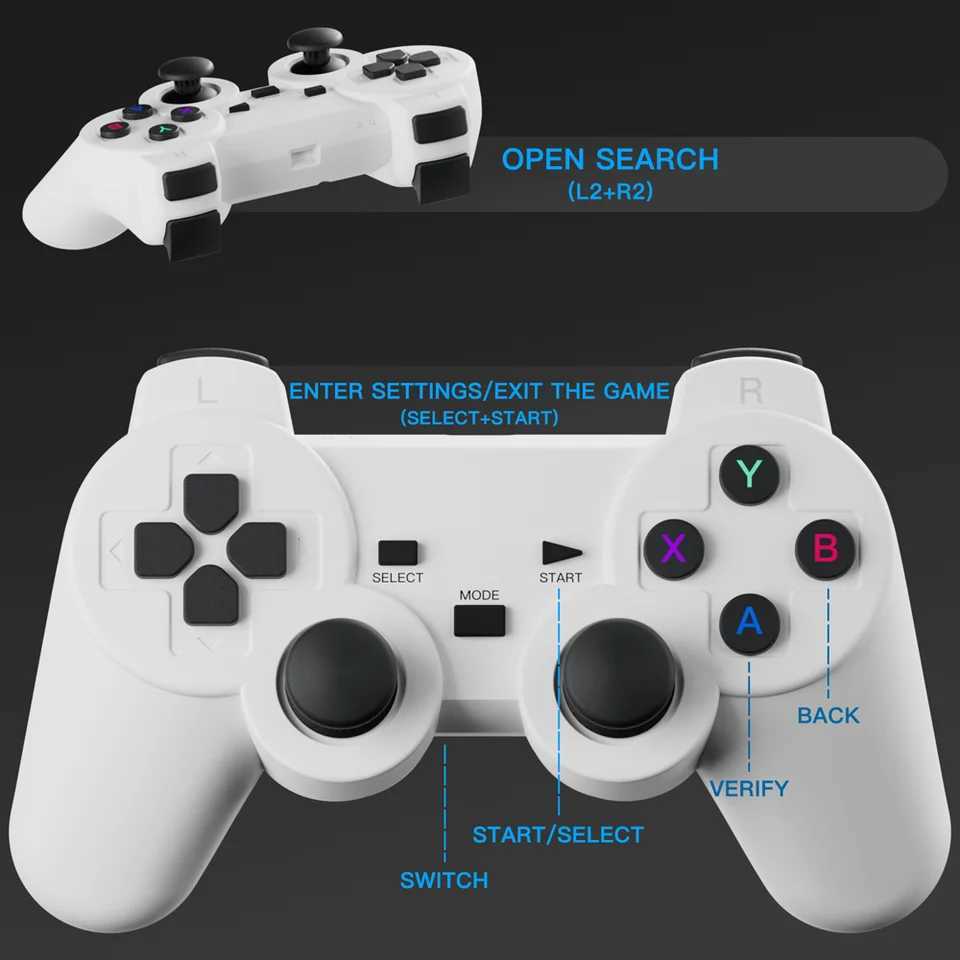 Projectors P30MAX Android 11 Gaming Projector 64GB TF Card Wireless Gaming Controller Dual WIFI 1280*720P Home Theater Portable Projector H241126