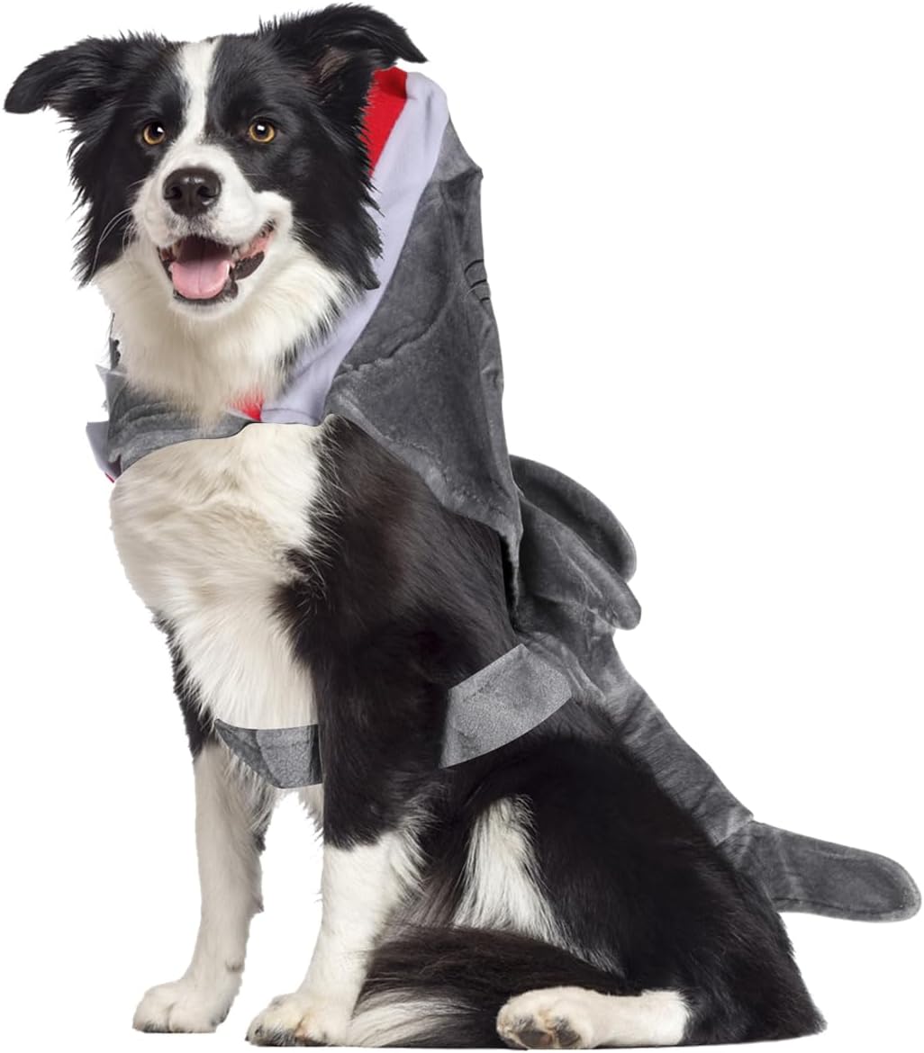 cultofmoon Shark Halloween Pet Costume Christmas New Year Gifts Dog Clothes