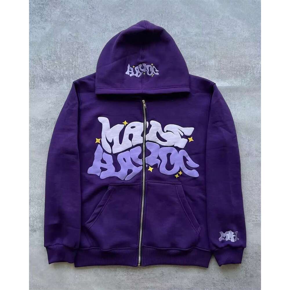 Trend Y2K Gothic Punk Hoodie Letter Printed Zip Up Hip Hop Hoodies Autumn Fashion Women and Men Haruku Jackets Casual Street