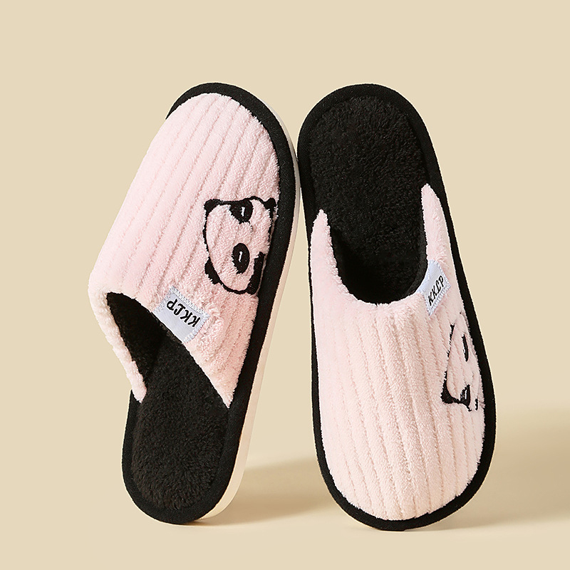 Designer Slippers For Men Women Slip-on Fur Slides Flat Winter Warm Shoes Indoor Casual Cotton Slipper Flip Flops Size 36-45