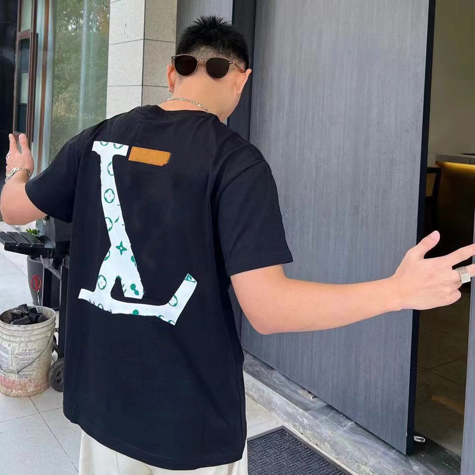 Men's T-Shirts Summer new high-quality fashion designer luxury fashion men's and women's casual cotton T-shirt fashion letters T-shirt short sleeve men's T-shirt